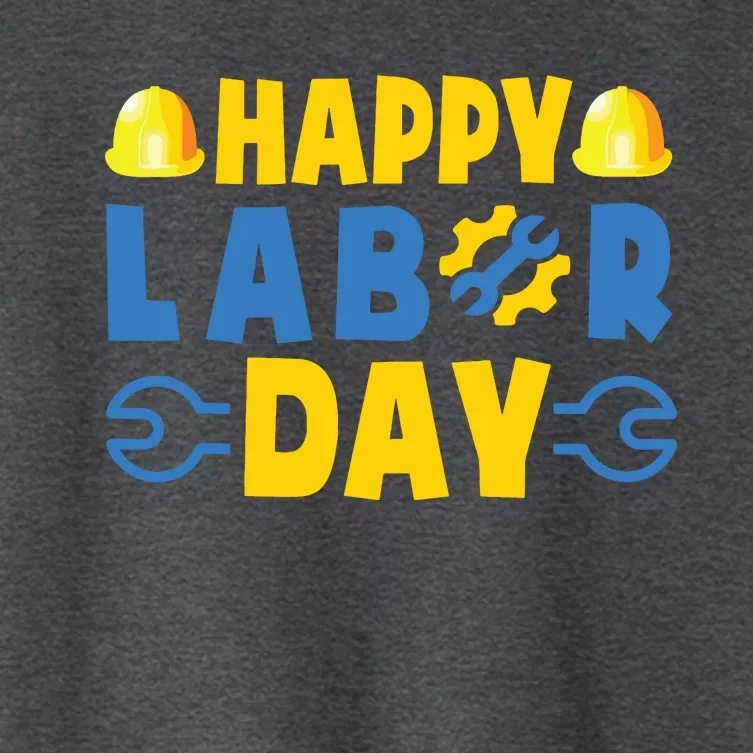 Happy Labor Day Shirts American US Happy Labor Day Women's Crop Top Tee