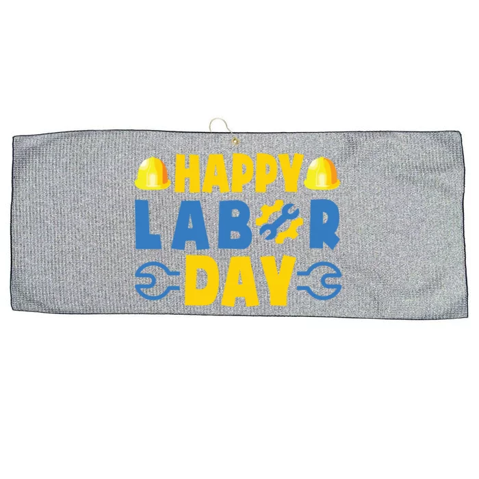 Happy Labor Day Shirts American US Happy Labor Day Large Microfiber Waffle Golf Towel