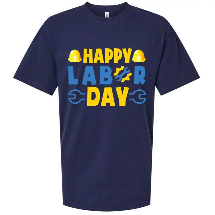 Happy Labor Day Shirts American US Happy Labor Day Sueded Cloud Jersey T-Shirt