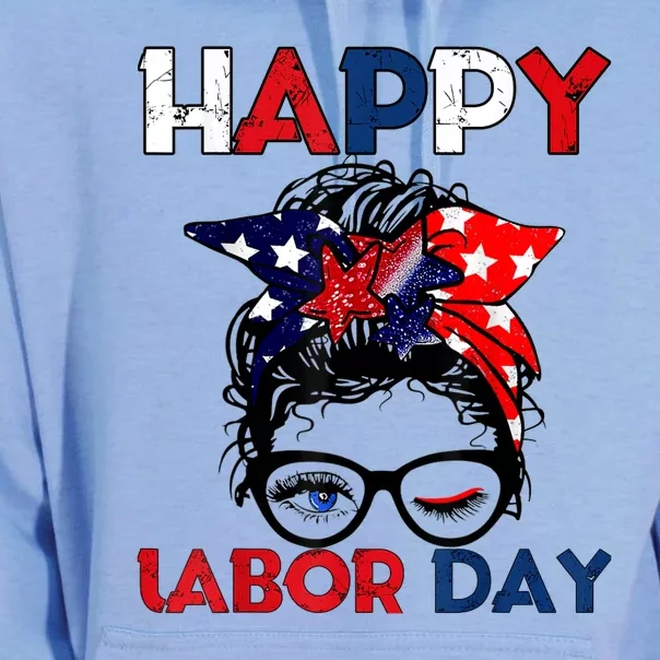 Happy Labor Day American Workers Unisex Surf Hoodie