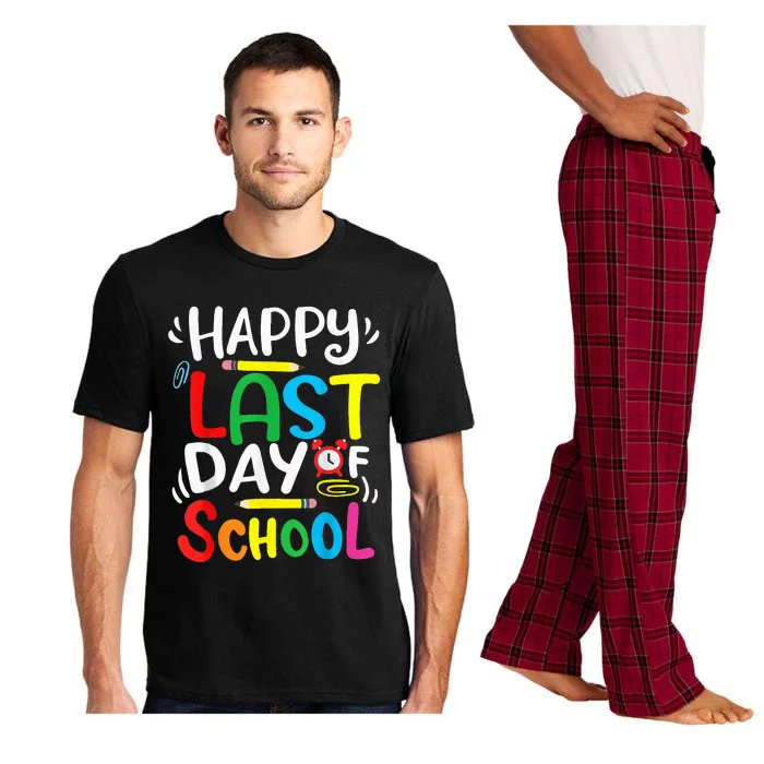 Happy Last Day Of School Last Day Of School Teacher Student Pajama Set