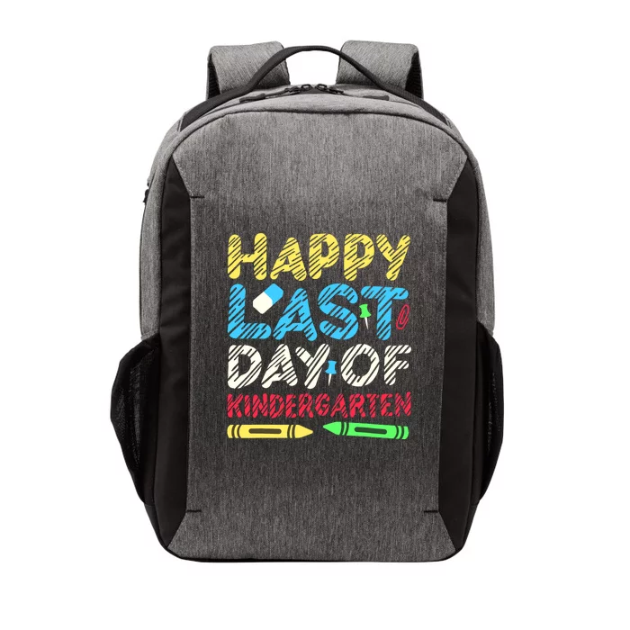 Happy Last Day Of Kindergarten Graduation 2024 Student Vector Backpack