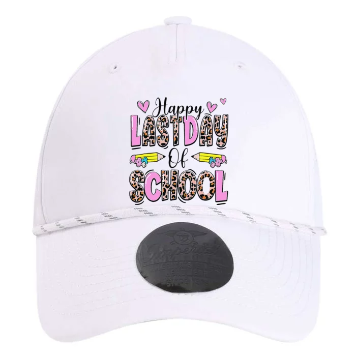 Happy Last Day Of School Leopard Teacher End Of School Year Performance The Dyno Cap