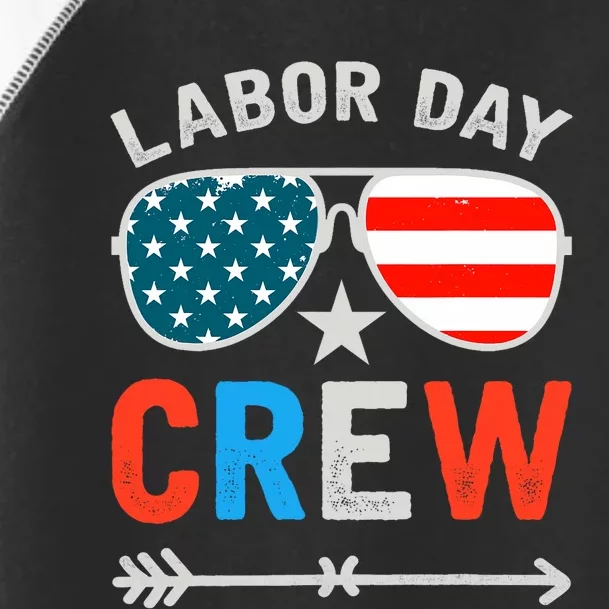 Happy Labor Day Crew Patriot Happy Labor Day Toddler Fine Jersey T-Shirt