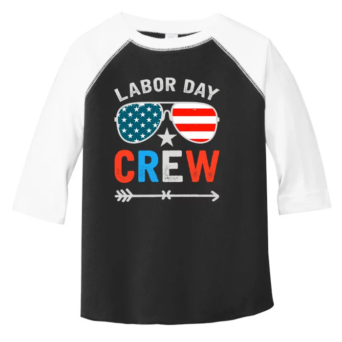 Happy Labor Day Crew Patriot Happy Labor Day Toddler Fine Jersey T-Shirt