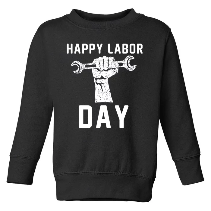 HAPPY LABOR DAY Toddler Sweatshirt