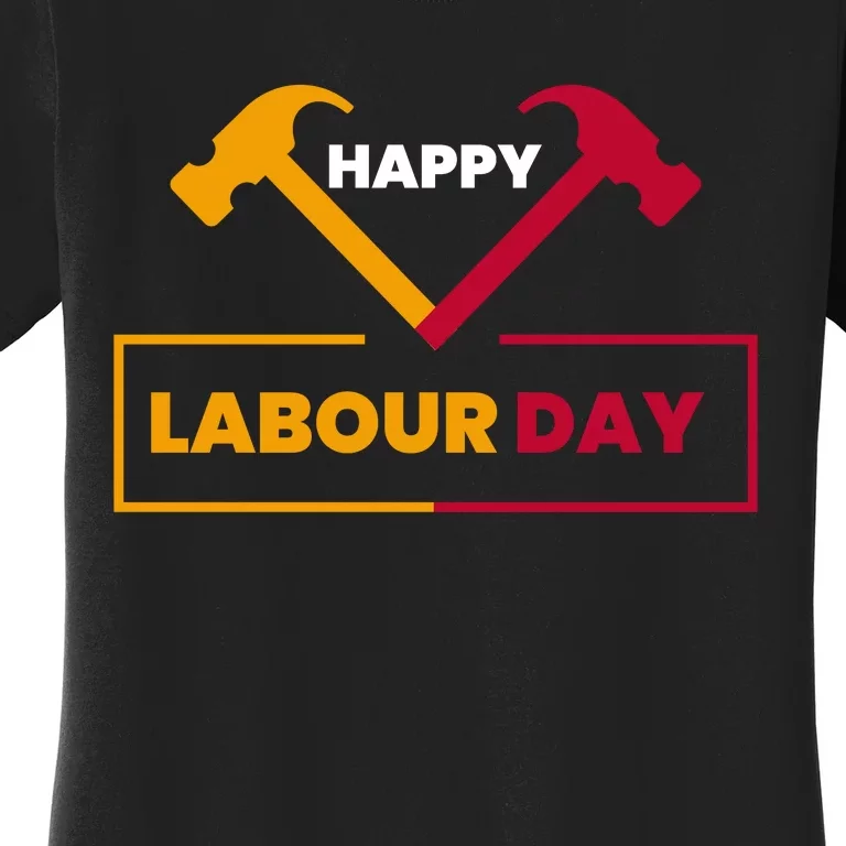 Happy Labor Day Celebration Graphic Women's T-Shirt