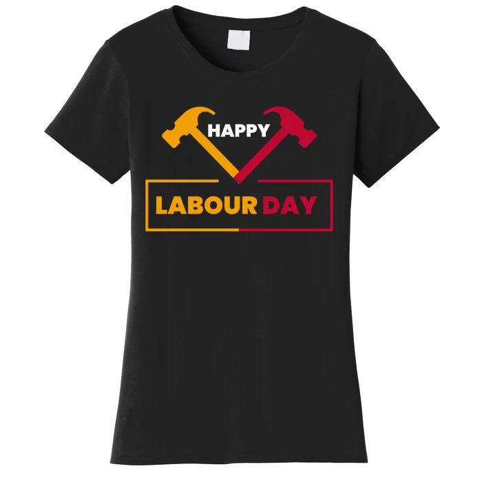 Happy Labor Day Celebration Graphic Women's T-Shirt