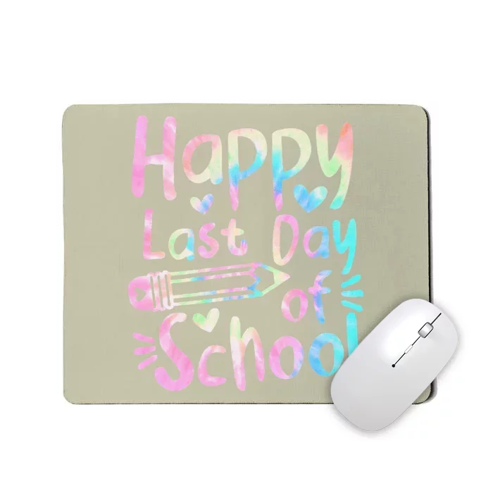 Happy Last Day Of School Students Women Funny Summer Beak Mousepad