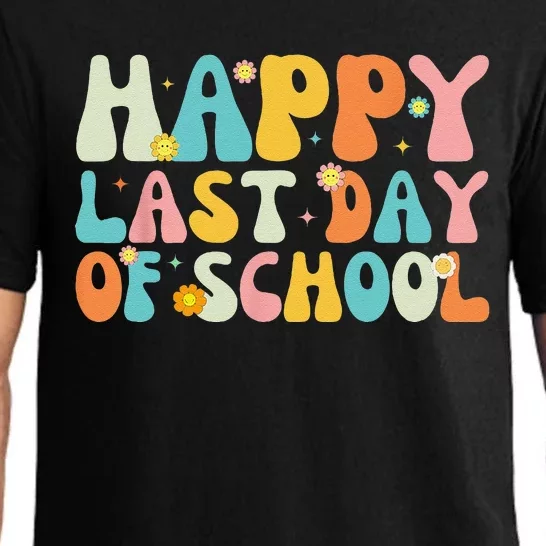 Happy Last Day Of School Teacher Student Graduation Pajama Set