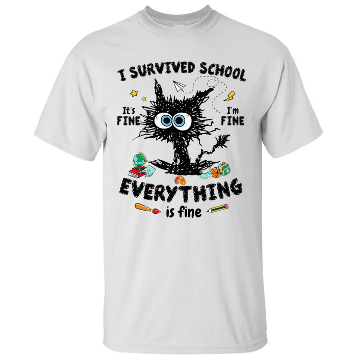 Happy Last Day Of School Teacher Student Graduation Tall T-Shirt