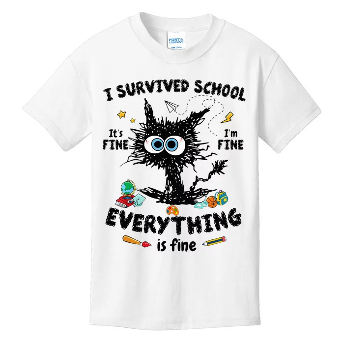 Happy Last Day Of School Teacher Student Graduation Kids T-Shirt