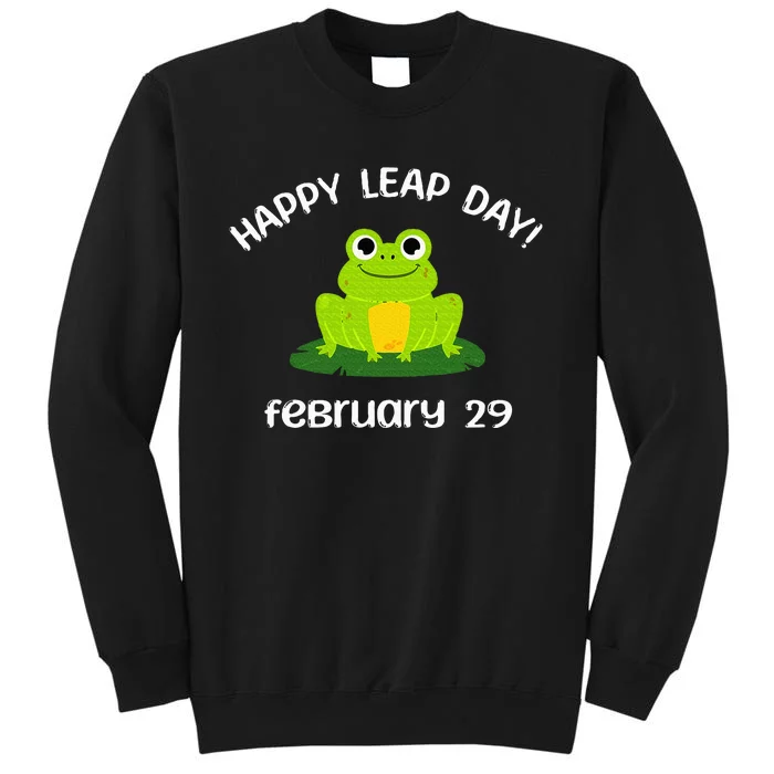 Happy Leap Day Year 2024 February 29th Funny Frog lovers Sweatshirt