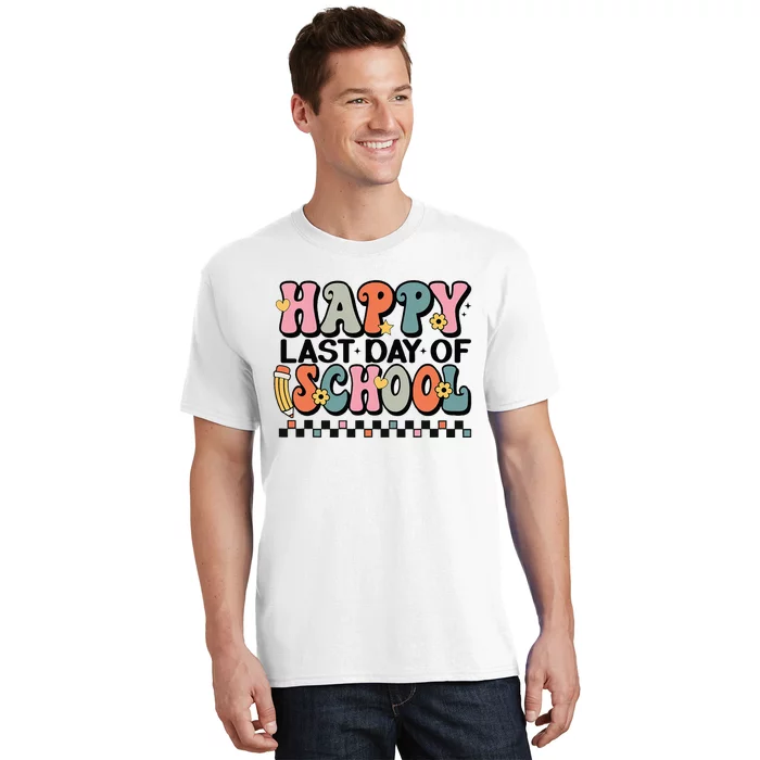 Happy Last Day Of School Teacher Student Graduation T-Shirt