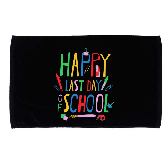 Happy Last Day Of School Teacher School's Out Microfiber Hand Towel