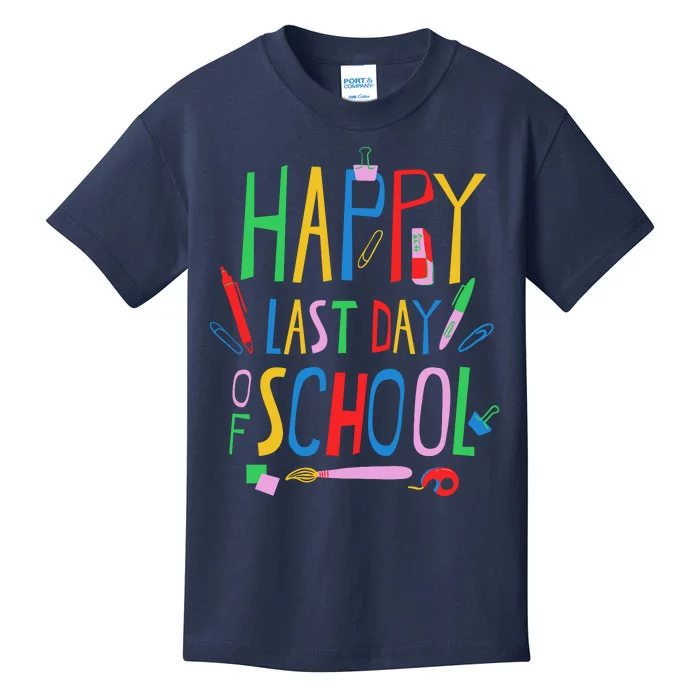 Happy Last Day Of School Teacher School's Out Kids T-Shirt