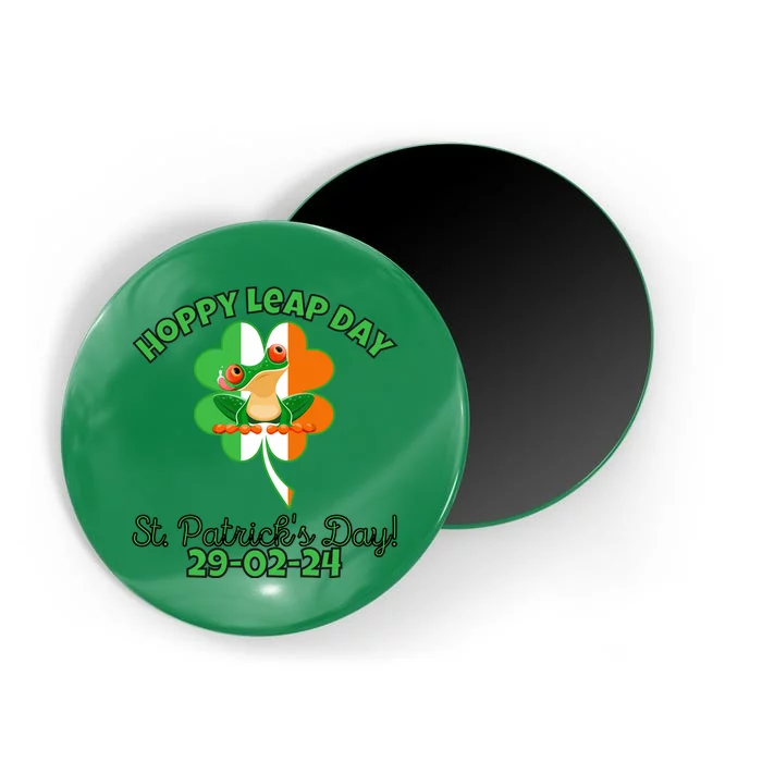 Hoppy Leap Day February 29 Frog St Patricks Day Magnet