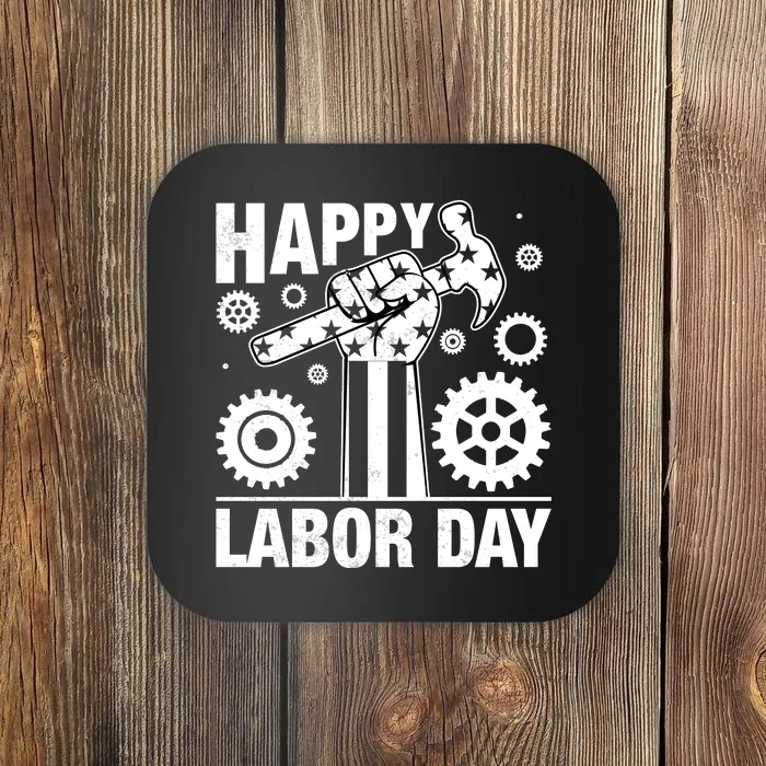 Happy Labor Day Gift Coaster