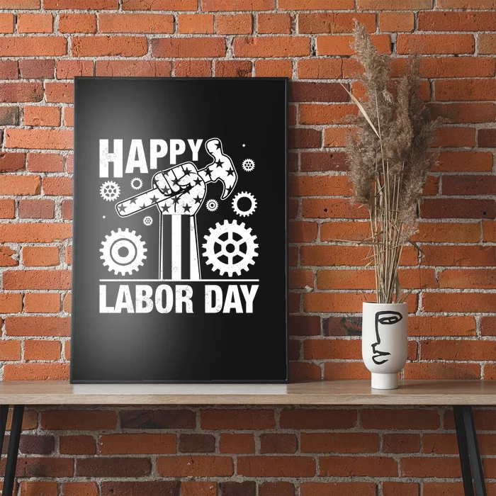 Happy Labor Day Gift Poster