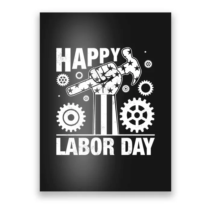 Happy Labor Day Gift Poster