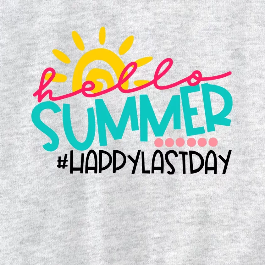 Happy Last Day Of School Teacher Student Graduation Kids Sweatshirt