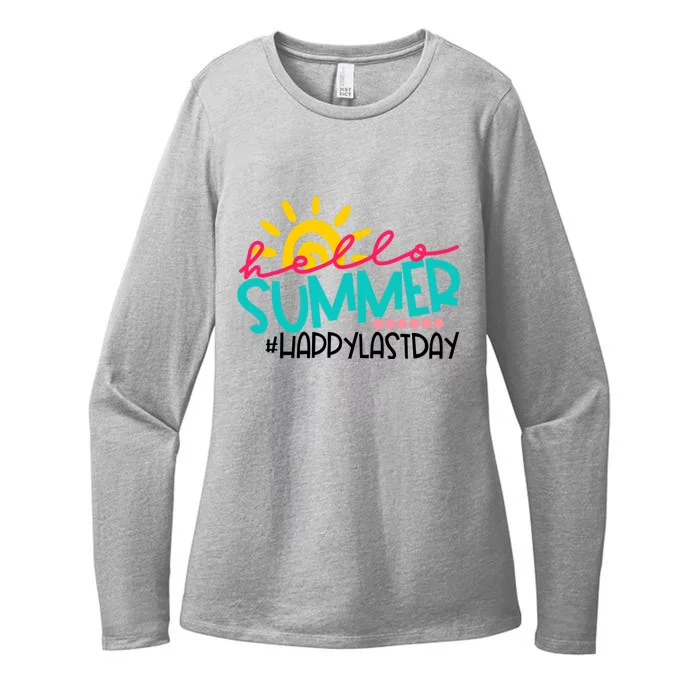 Happy Last Day Of School Teacher Student Graduation Womens CVC Long Sleeve Shirt