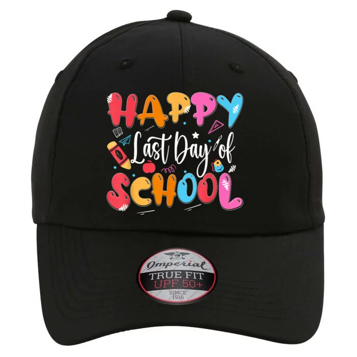 Happy Last Day Of School Teacher Last Month Of School The Original Performance Cap