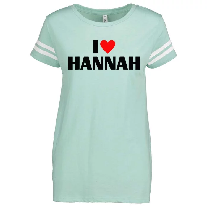 Hannah Lover's Delight Enza Ladies Jersey Football T-Shirt