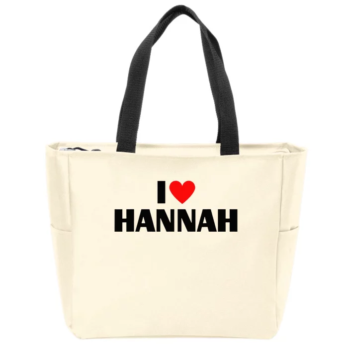 Hannah Lover's Delight Zip Tote Bag