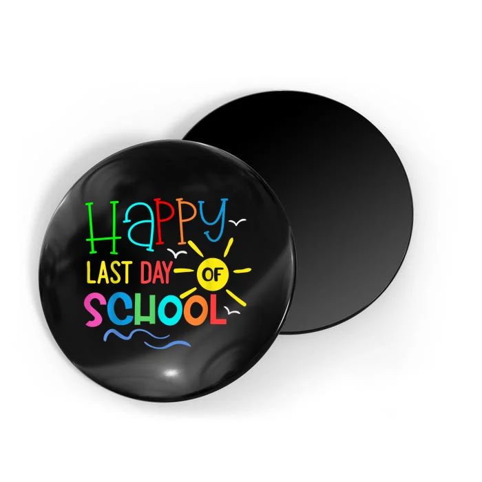 Happy Last Day Of School Teacher Student Graduation Magnet