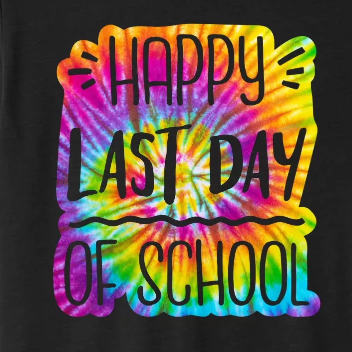 Happy Last Day Of School Rainbow Dye ChromaSoft Performance T-Shirt