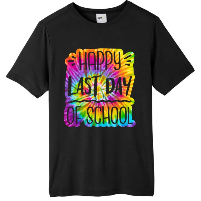 Happy Last Day Of School Rainbow Dye ChromaSoft Performance T-Shirt