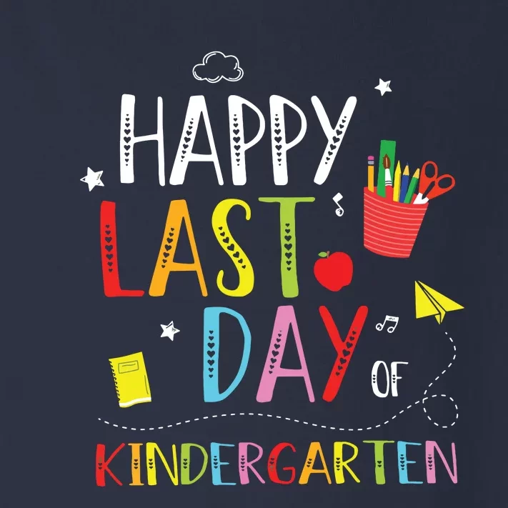 Happy Last Day Of Kindergarten Hello Summer Graduation Gift Toddler Long Sleeve Shirt