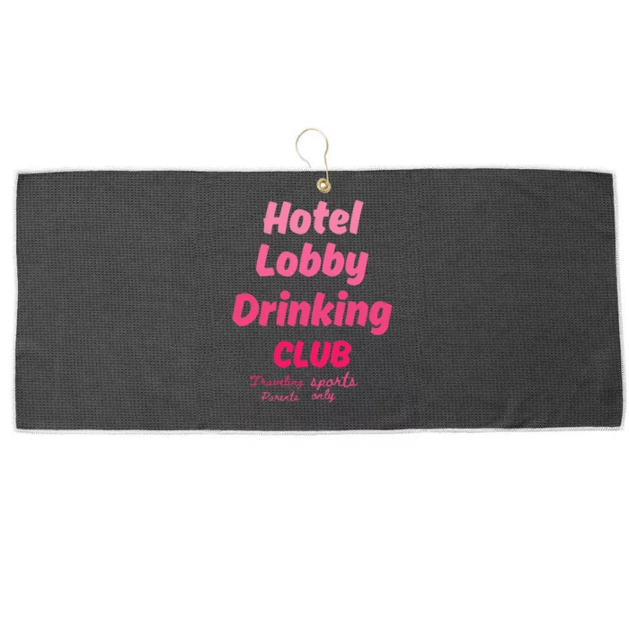 Hotel Lobby Drinking Club Traveling Tournament Large Microfiber Waffle Golf Towel