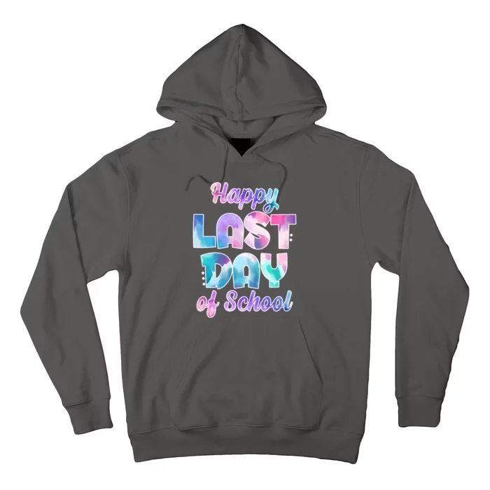 Happy Last Day Of School Colorful Hoodie