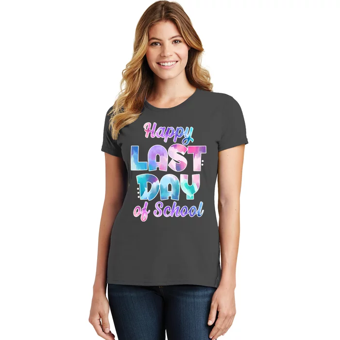 Happy Last Day Of School Colorful Women's T-Shirt