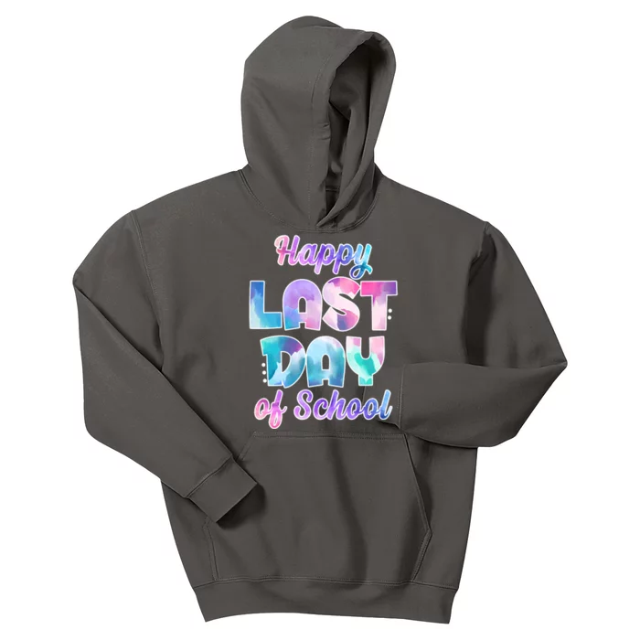 Happy Last Day Of School Colorful Kids Hoodie