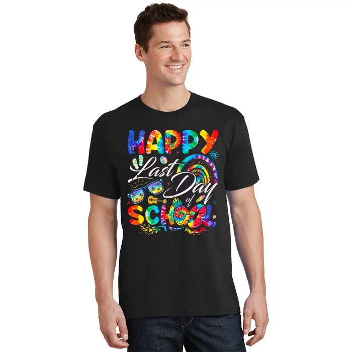 Happy Last Day Of School Teachers End Of Year Students T-Shirt