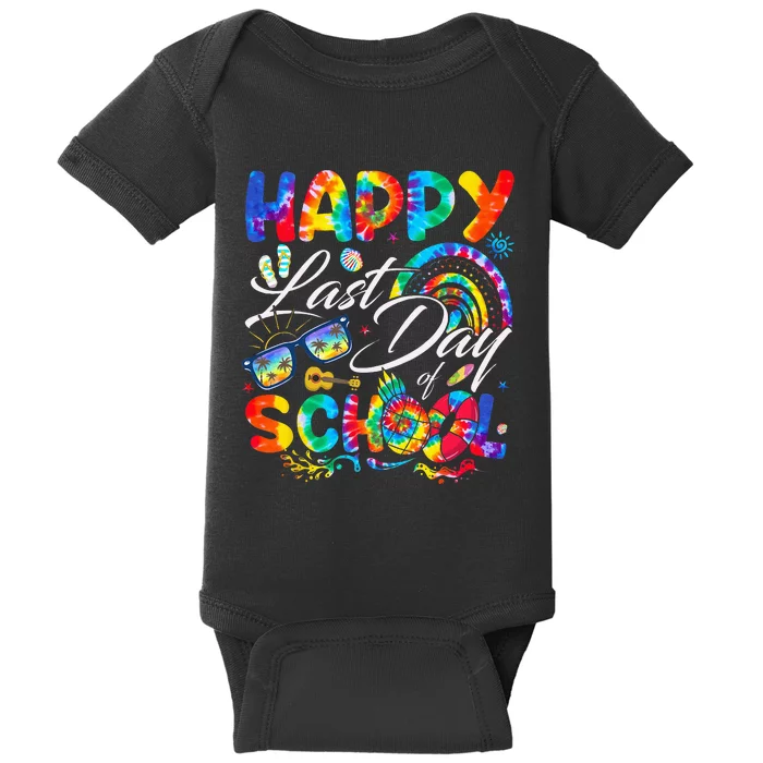 Happy Last Day Of School Teachers End Of Year Students Baby Bodysuit