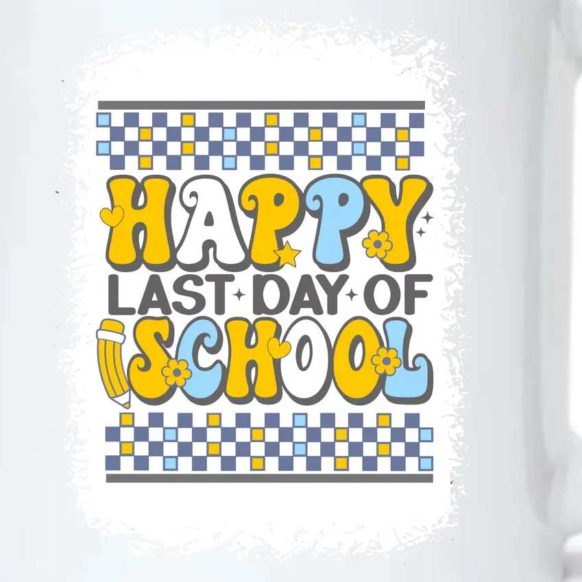 Happy Last Day Of School Black Color Changing Mug