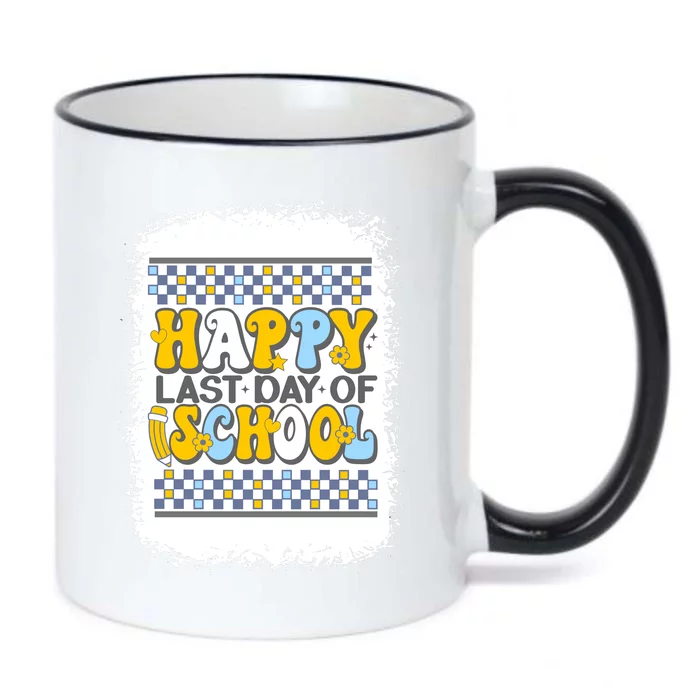 Happy Last Day Of School Black Color Changing Mug