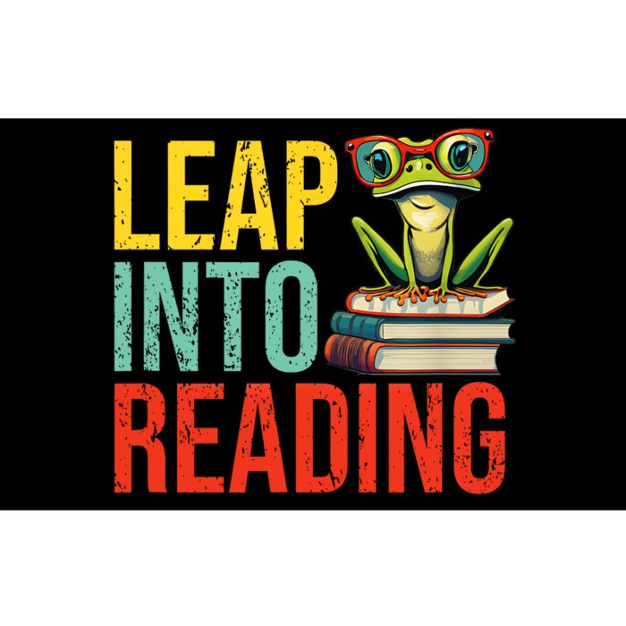 Happy Leap Day Teacher Leap Into Reading Leap Day 2024 Bumper Sticker