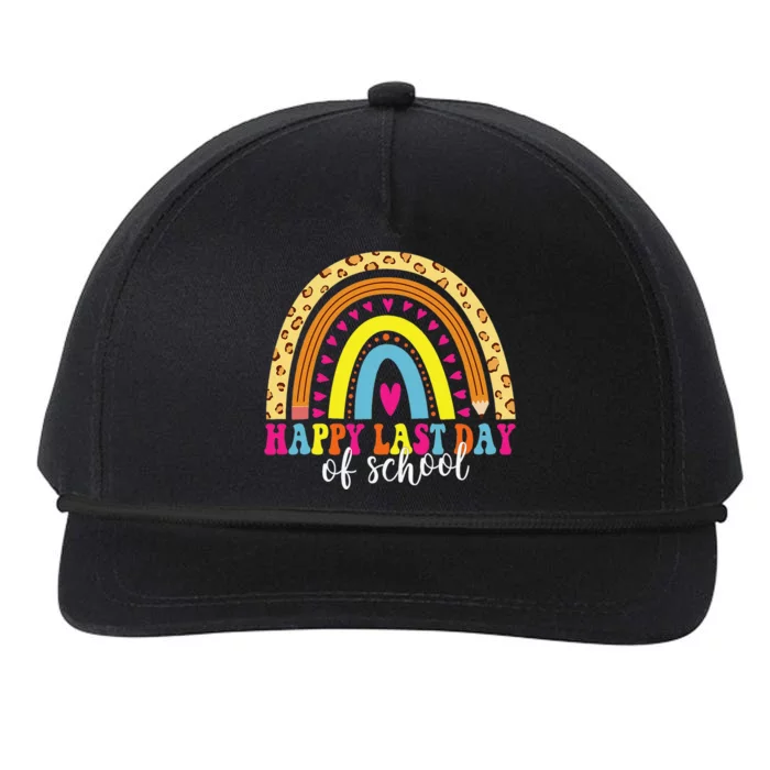 Happy Last Day of School Teacher Student Graduation Snapback Five-Panel Rope Hat