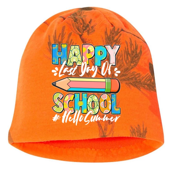 Happy Last Day Of School #Hello Summer Kati - Camo Knit Beanie