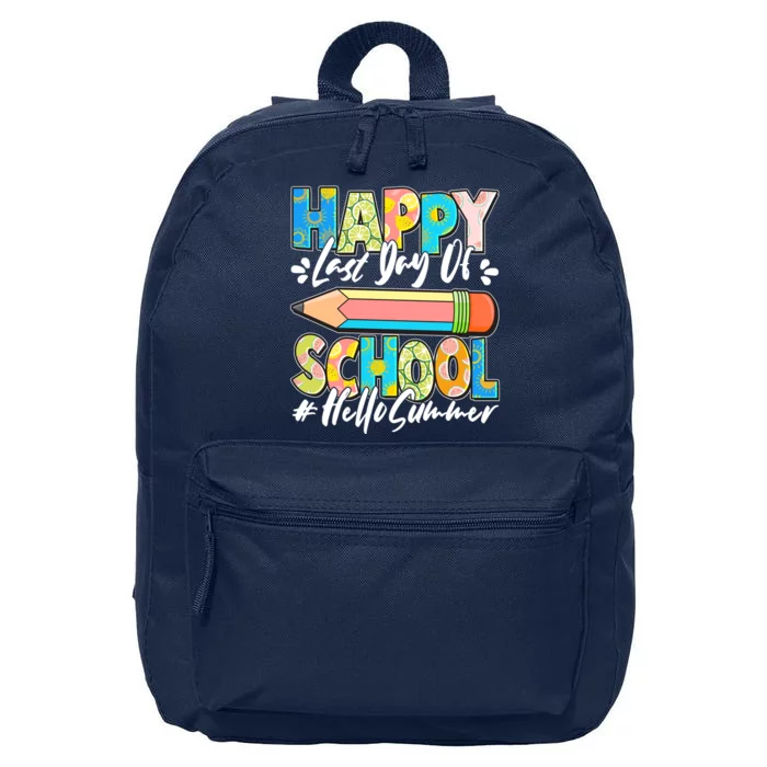 Happy Last Day Of School #Hello Summer 16 in Basic Backpack