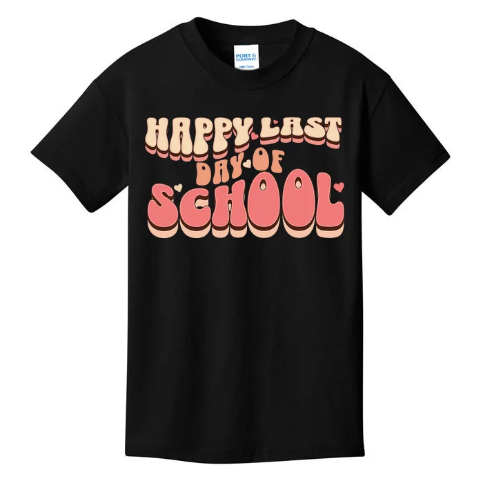 Happy Last Day Of School teacher Kids T-Shirt