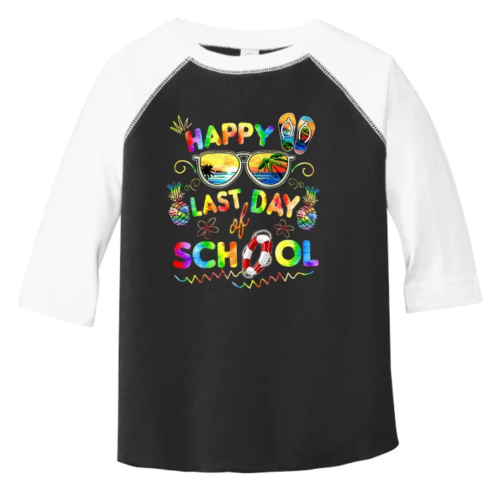 Happy Last Day of School Teachers End of Year Students Toddler Fine Jersey T-Shirt