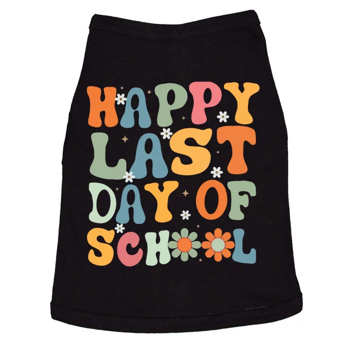 Happy Last Day Of School Teacher Doggie Tank