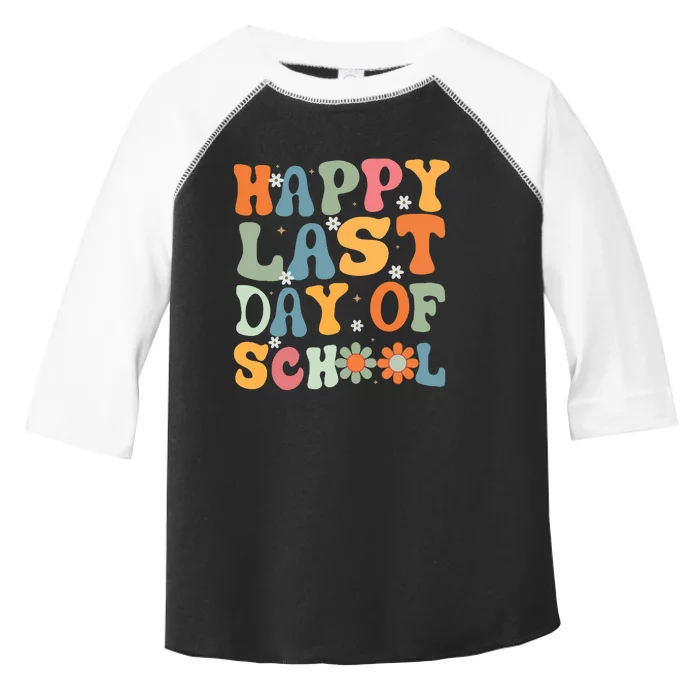 Happy Last Day Of School Teacher Toddler Fine Jersey T-Shirt