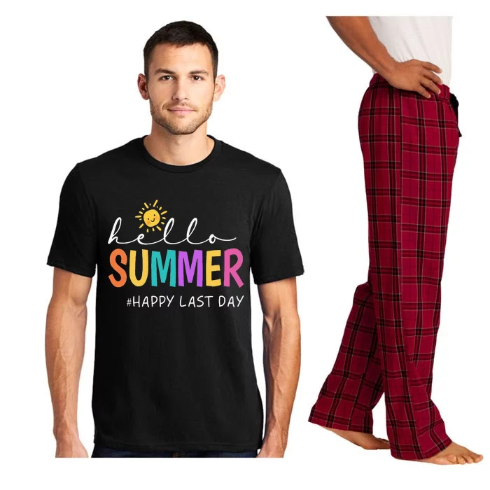 Happy Last Day Of School Teacher Student Hello Summer Pajama Set